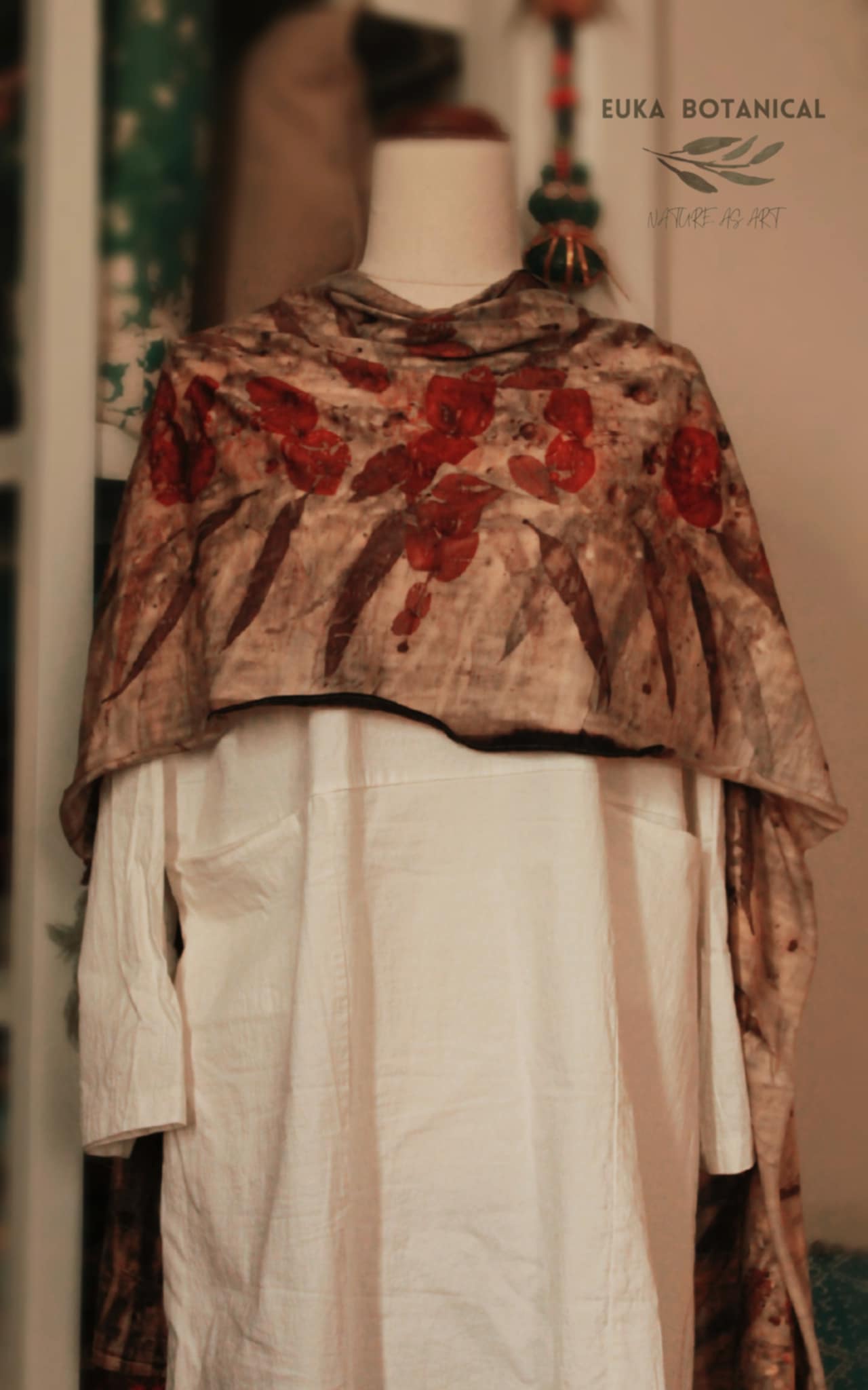 Eco Dyed Large Wrap